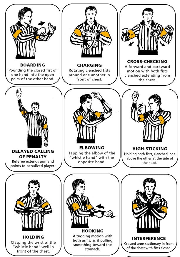 Basic Rules of NHL Hockey A Visual Guide HowTheyPlay