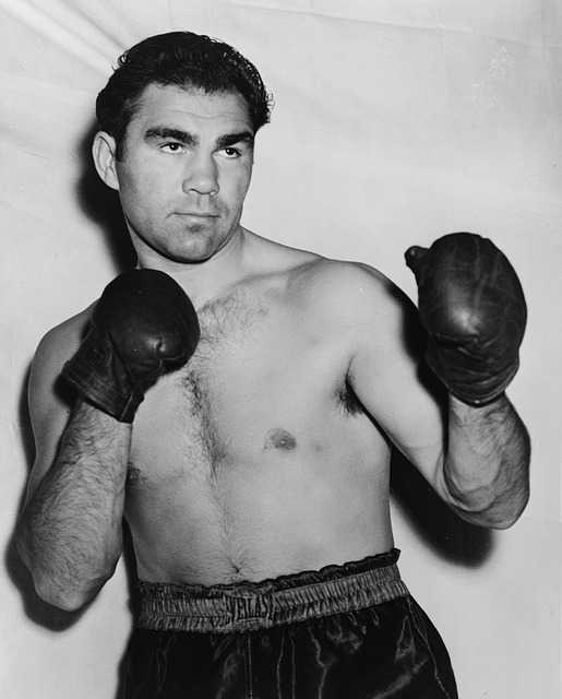 The German boxer, Max Schmeling, who was heavyweight champion of the world between 1930 and 1932. He is most famous for his two fights with Joe Louis in the 1930s, which were highly politically charged, due to the Nazi Party takeover in Germany.