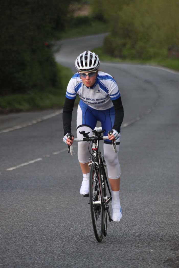 Getting to know your time trial course. Time trial courses aren't always fast drag-strips. Sometimes you have to get out the saddle and pedal