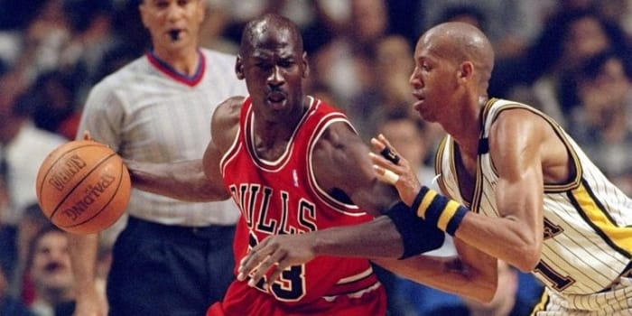 Reggie Miller has squared off with Michael Jordan multiple times in both the regular and post-season.