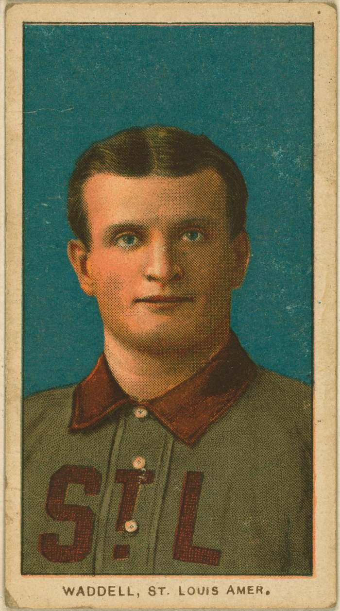Rube Waddell won more than 20 games in four straight seasons and led the majors in strikeouts five times.