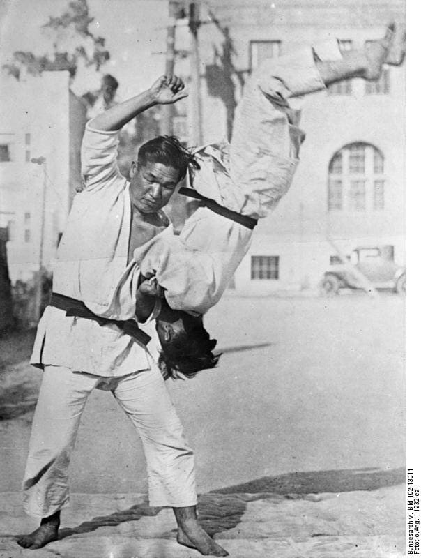 A fun Jiu Jitsu throw.