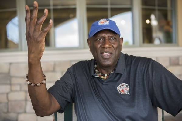Basketball Hall of Famer, Spencer Haywood, has extraordinarily large hands. He was gifted with an extra knuckle and joint on each finger that allowed him to easily palm the ball and wave it around like a grapefruit.