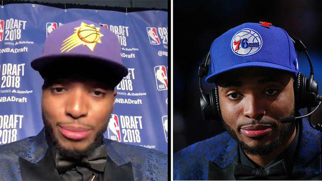 This could have been a good pick for the 76ers. They draft the hometown kid whose mom also works for the organization. Alas, they traded him away on draft day.