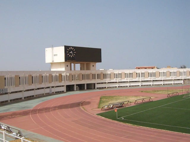 Stade Olympique in Nouakchott is the primary home venue for Mauritania's football national team. This stadium witnessed Mauritania's 3-1 upset victory against South Africa on Sept. 5, 2015.