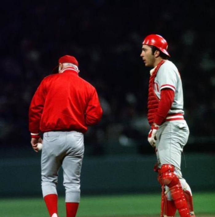 Captain Hook: Sparky would change pitchers 7 times in the game, 3 times before the end of the 5th.