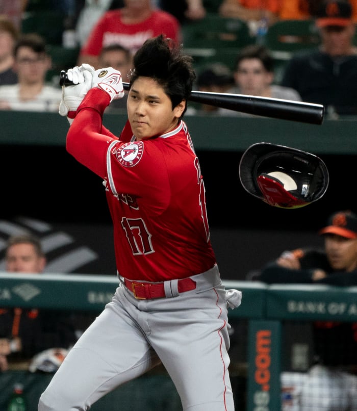 Shohei Ohtani came to the Major Leagues in 2018 in an attempt to be a starting pitcher and outfielder. Due to Tommy John surgery, he has been more productive as a hitter.