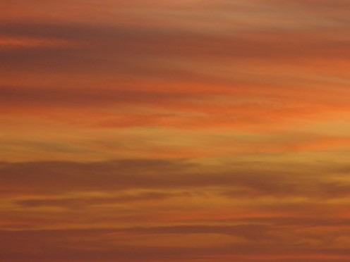 Even in pain there is beauty. We were blessed by beautiful sunrises.