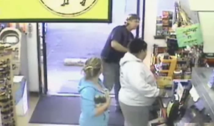 In 2009, Tim Hartman, a local McCleary jewelry shop owner and volunteer firefighter was shown in a store surveillance video and later identified as a person of interest in the disappearance of Lindsey Baum. Photo courtesy of Grays Harbor Sheriff’s Of