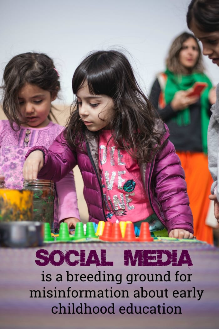 Celebrities, politicians, and Facebook friends are not reliable sources of information about early childhood education.