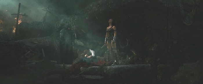 And now Batman and Superman are the bestest of friends... Oh wait, Supes is already dead. So much for that, guess we'll bring him back in the next movie.