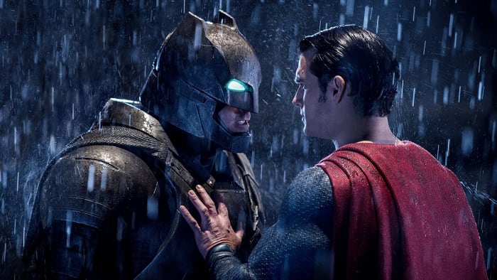 Oh hey, I guess Batman and Superman are eventually supposed to fight... IN A MOVIE CALLED 'BATMAN V SUPERMAN'!