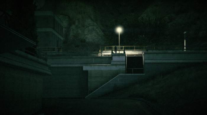 Sniper 1 run to the stairs past the main gate. Sniper 2, take out this guy after the enemy Insurgent drives away.