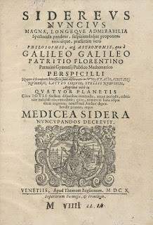 Sidereus Nuncius (The Starry Messenger) is a short astronomical treatise pamphlet published in New Latin by Galileo Galilei on March 13, 1610. It was the first published scientific work based on observations made through a telescope.