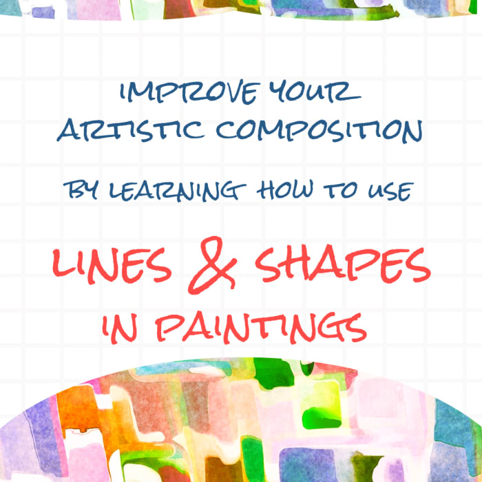 Lines and shapes are essential elements of painting. Learn how you to use them to affects the composition and overall feeling of the painting.