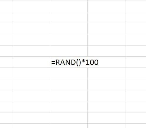 The RAND function returns a random number that is less than 1 and greater than or equal to zero.