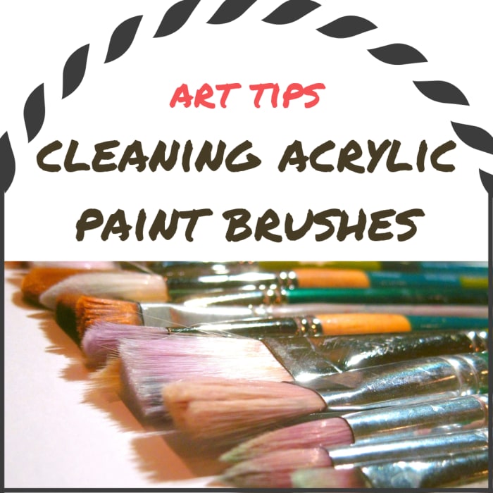 Tipps zur Reinigung von Acrylmalpinseln. Wie Sie Kunstpinsel in 10 Schritten reinigen und Tipps, um sie lange wie neu zu erhalten.