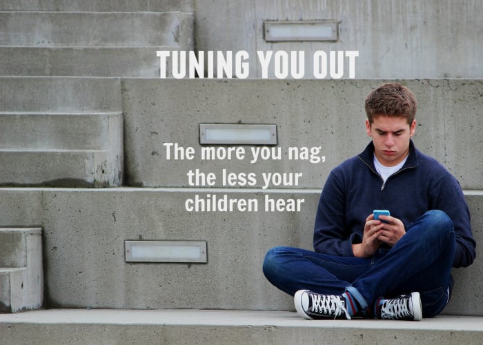 Wanting to assert their independence, teens can become stubborn and defiant when parents nag.
