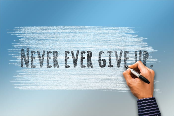 You will never reach your goals if you stop halfway. You will also never reach your goals if you never start. Work hard and never stop improving yourself. You are worth the effort.
