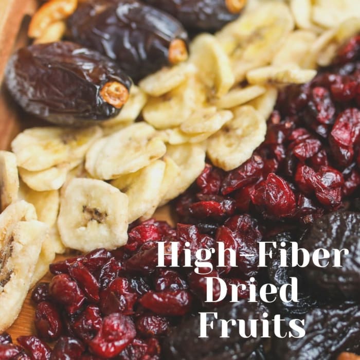 The drying process removes the water content from fruit, but it doesn't remove the nutrients—it just provides them in a more compact package.