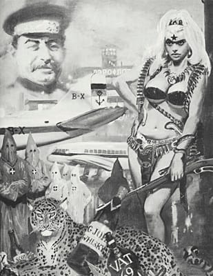 She knew how to count! This is a 1960s Era Russian underground comic that was later revived in the 1980s for a short time. (public domain photo)