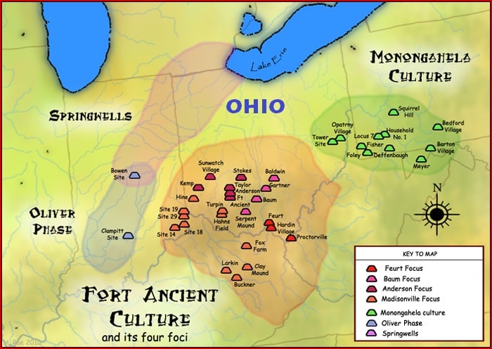 Natives in Ohio: Mound Builders and Others.