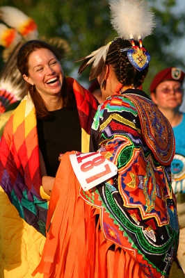 Meeting the Santee Sioux