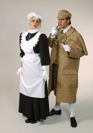 Sherlock Holmes for Baker Street | Maid Costume just add a veil for Maida Vale or a cross for Charing Cross