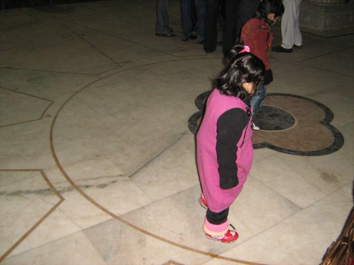 My daughter Shronika while on our way back to Katra after Mata's darshan.