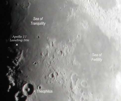 This is the nearest site to Apollo 11 landing site and hence, prime property (Lunar Embassy) does not sell previous or proposed land sites, else Apollo 11 landing site would have been the costliest