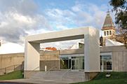 Hudson River Museum, 511 Warburton Avenue Yonkers, N.Y. Museum complex includes six art galleries, the Andrus Planetarium, and Glenview Mansion, an historic house museum of 1876.