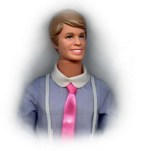 Barbie was thrilled to be with Mr. Heart, because he reminded her of that cute dad guy on the tv show, "The OC."
