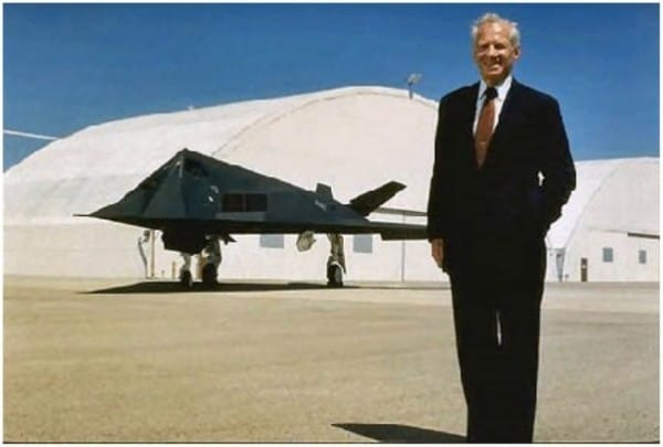 Robert "Ben" Rich joined Lockheed Skunk Works in 1954 and served as Kelly Johnson's chief engineer on the U-2 and the SR-71. In 1975, he succeeded Kelly Johnson as head of the Skunk Works, where he created the F-117A Nighthawk stealth fighter.
