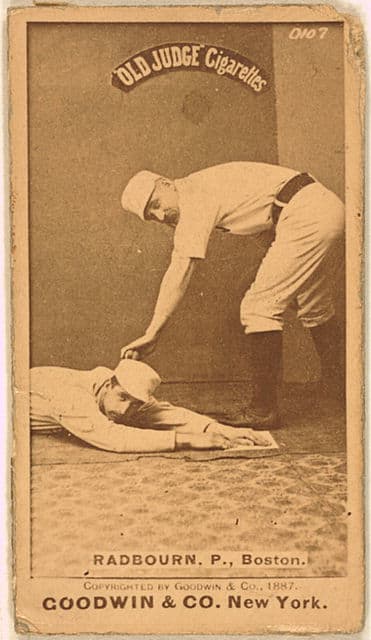 Is Charles "Old Hoss" Radbourn the man behind the Charley Horse?