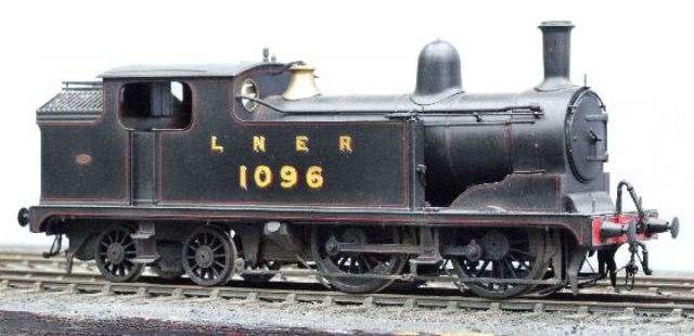On to LNER days, the McGeown kit-built Class G5 model shows the locomotive livery adopted in the 1930s to the end of LNER ownership