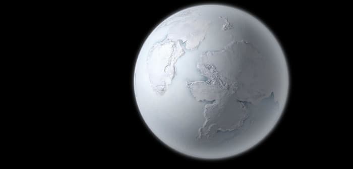 Several Times In The Past, Earth Was a Giant Snowball Covered or Nearly Covered In Ice & Snow.