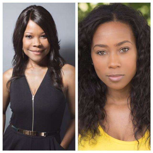 Angela Robinson as Veronica Harrington and Cameo Sherrell as Laura on "The Haves and the Have Nots"