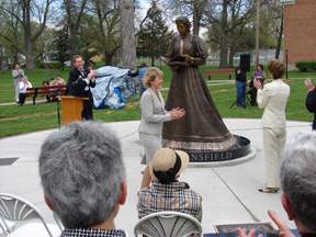 The Statue Honors Mansfield's Accomplishments As Well As To Honor And Highlight The Accomplishment Of Women And To Encourage Professional Empowerment.