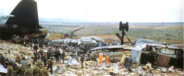 Procedural errors by the crew, led to the crash of this AVIANCA Boeing 747 while attempting to land at Madrid, Spain