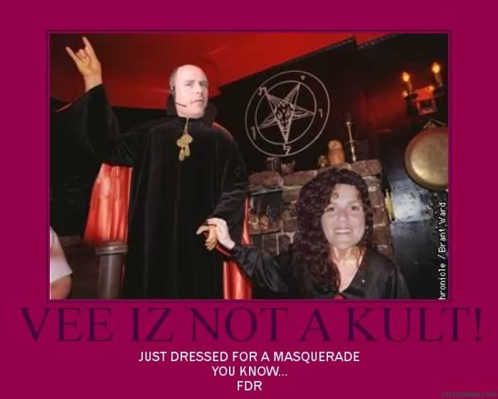 ASK YOURSELF THIS: Does your Cult Leader possess Absolute Truth? How can your personal con artist claim to have an absolute truth when no Philosopher in the past 5000 years has been able to conceive of one??