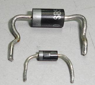 Schottky diodes come in a wide variety or ratings, so you can build a circuit to the limits of what is available.