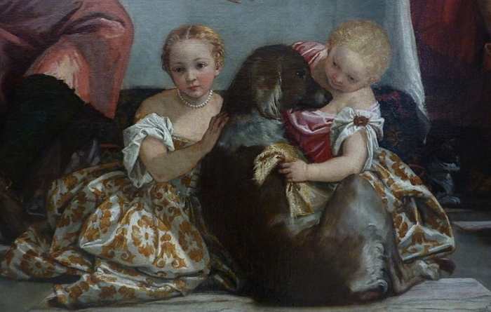 Detail from Les Pelerins d'Emmaus by Paolo Veronese, painted in the 16th century. Image courtesy Wiki Commons.