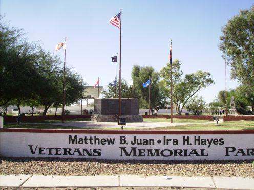 Matthew B Juan - Ira Hayes Veterans Memorial Park in Sacaton, Arizona