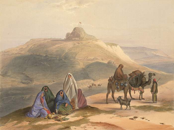 An 1848 Lithograph showing Ghilzai nomads in Afghanistan. source Wikipedia - History of Yogurt, Yoghurt, Yogourt or Yoghourt