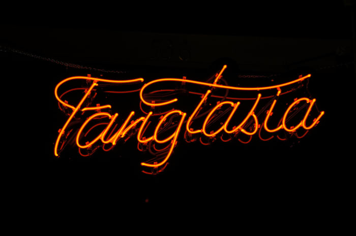 Get a neon bar light for your True Blood Halloween party and re-use it in the future for other Halloween parties!