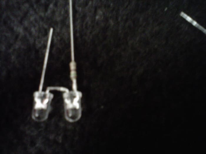 Same pair from the side so you can see how they're soldered. Very little visible solder, but it's a strong joint.