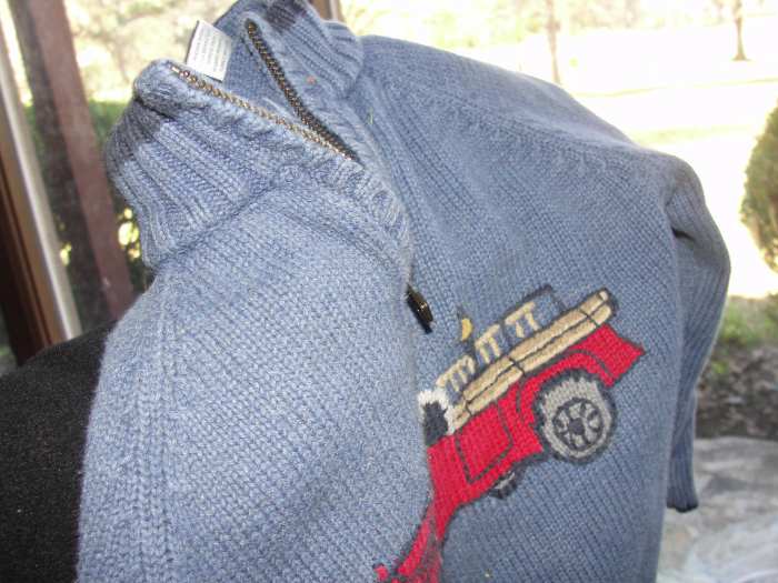Just like this sweater was knit from wool with each part having a purpose, our bodies were knit together by God and each part of our bodies has a specific purpose.