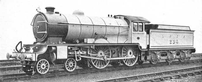 D49/1 234 'YORKSHIRE' was the first in her class and remained un-rebuilt throughout until scrappage in the late 1950s . .
