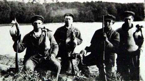 Leonard had spent four years in Canada before returning to England to get his brothers and friends