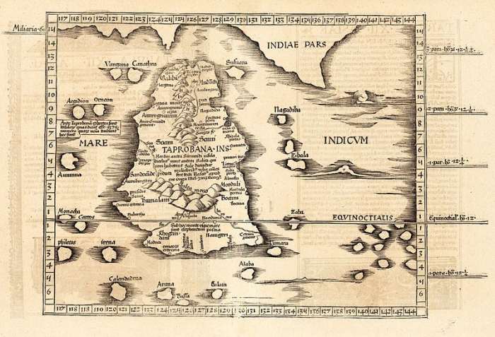 'Cosmographia Claudii Ptolomaei Alexandrini'. Public domain - out of copyright: 1535.
